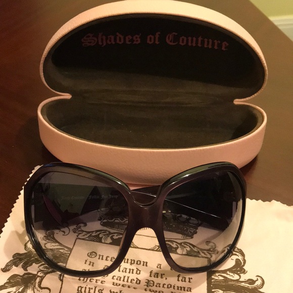 Juicy Couture Accessories - Juicy Couture dark purple sunglasses